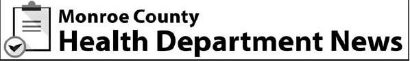 Monroe County Health Department News