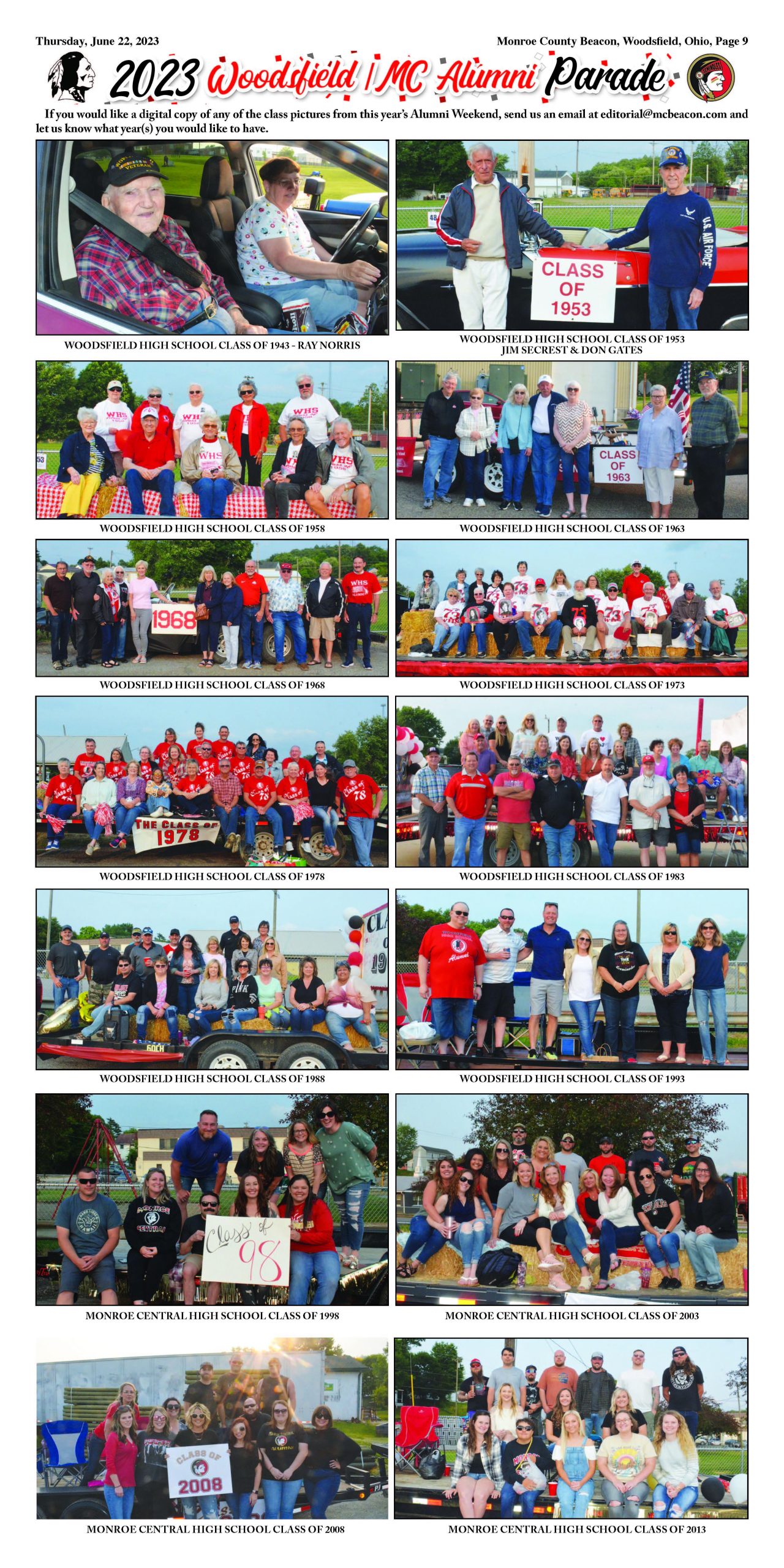 Alumni Weekend 2023 - Monroe County Beacon